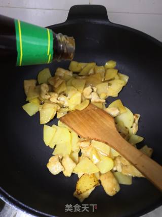 Fried Pork with Potatoes recipe
