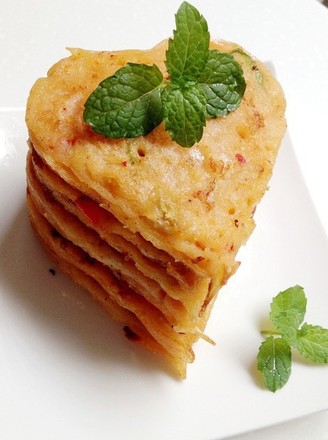Korean Seafood Kimchi Cake recipe