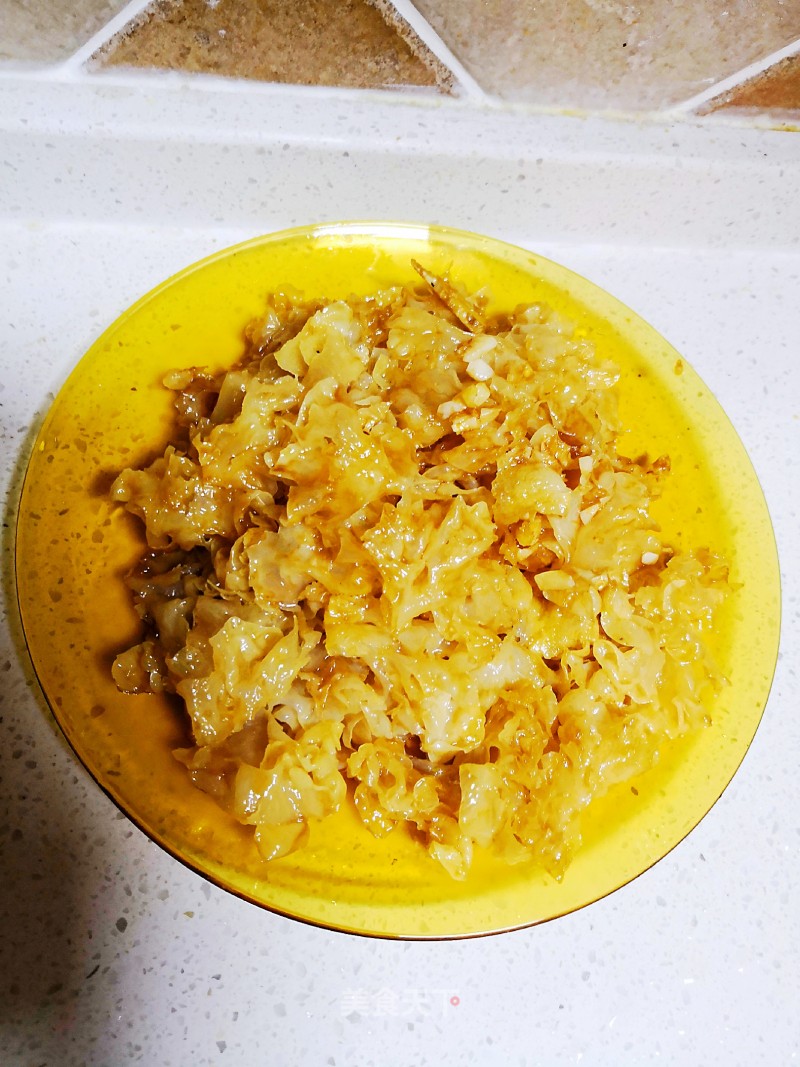 Vegetarian Fried Tremella recipe