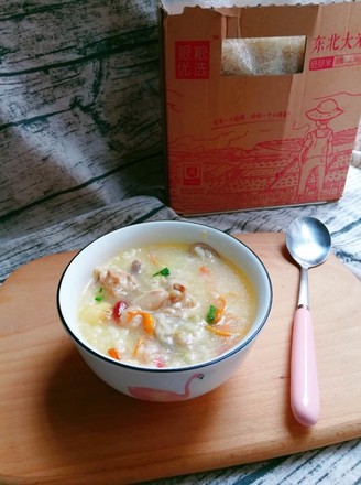 Seafood Chicken Congee recipe