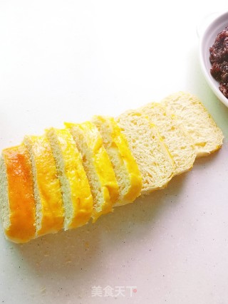 Mulberry Glutinous Rice Sandwich Bread recipe