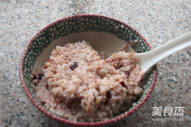 Cranberry Red Rice Ball recipe