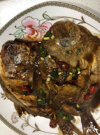 Homemade Braised Pomfret recipe