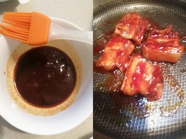 Pork Ribs with Sauce recipe