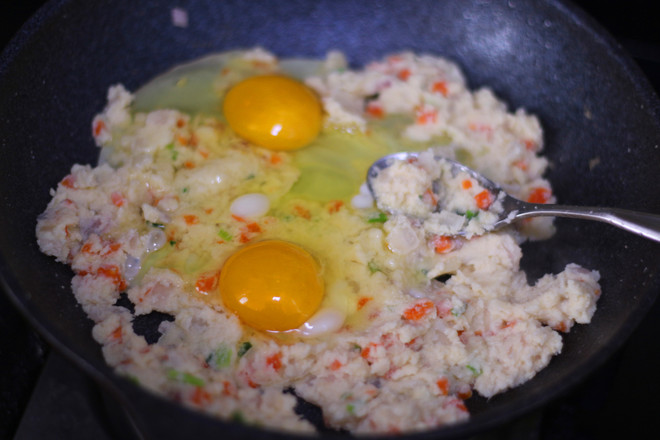 Egg Fried Okara recipe