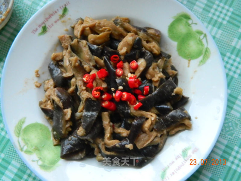 Eggplant with Garlic recipe