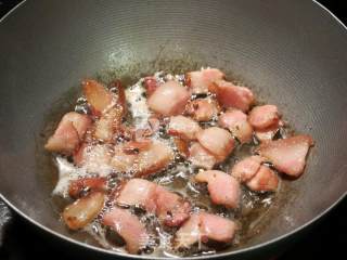 Stir-fried Winter Melon with Bacon Sausage recipe