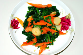 Spinach and Carrot to Relieve Eye Fatigue recipe