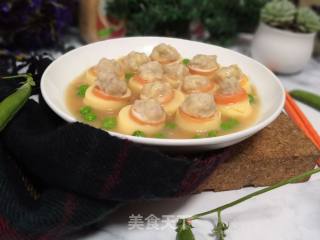 Japanese Tofu Steamed Minced Pork recipe