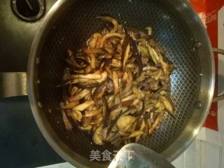 Shredded Eggplant with Homemade Sauce recipe