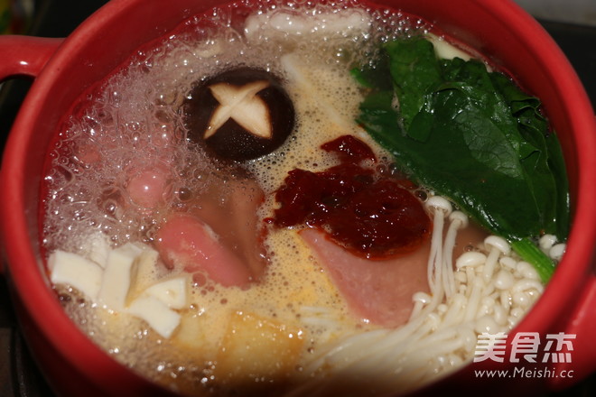 Korean Style Hot Pot recipe