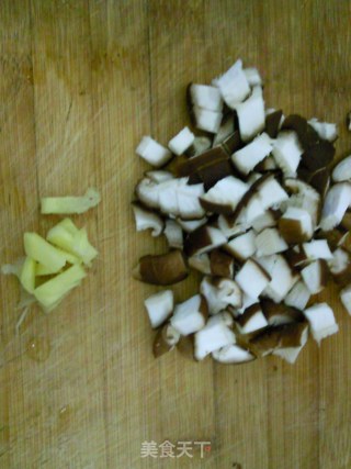 Mushroom Chicken Congee recipe