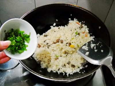 Kimchi Beef Fried Rice recipe