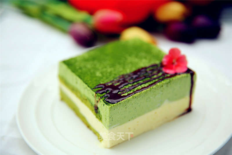 #aca烤明星大赛# Matcha Mousse Cake recipe