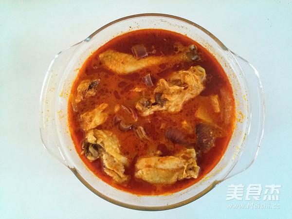 Hometown Chicken Curry-making Hometown Dishes in Guangbo Oven recipe