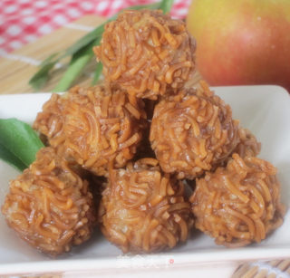 Let Snacks Become Regular Meals##【apple Meatballs】 recipe