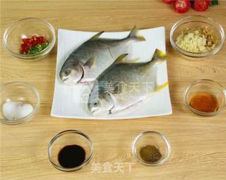 The Practice of Cumin Roasted Golden Pomfret recipe