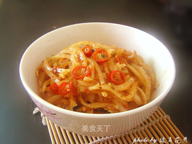 Shredded Radish recipe