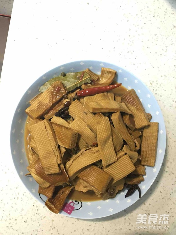 Homemade Lazy Braised Tofu recipe