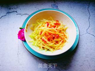 Cordyceps Flower Mixed Lettuce Shreds recipe
