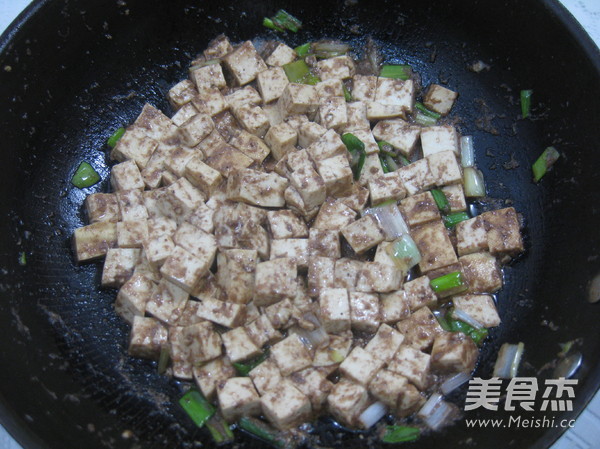 Stir-fried Tofu with Shrimp Paste recipe