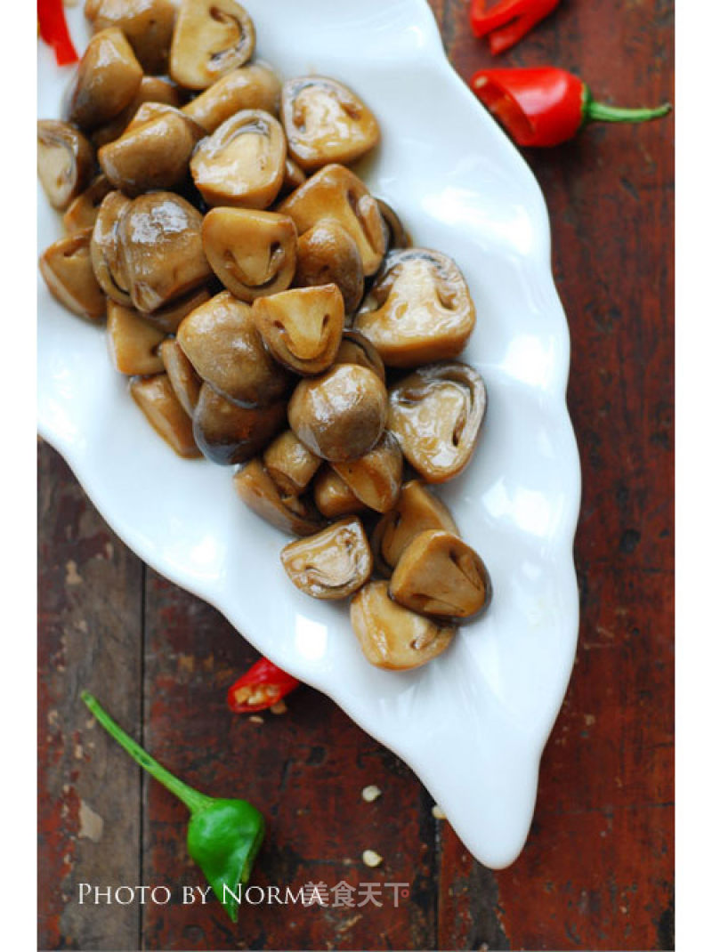 Straw Mushrooms in Oyster Sauce recipe