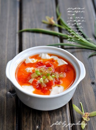 Soft Tofu in Red Oil recipe