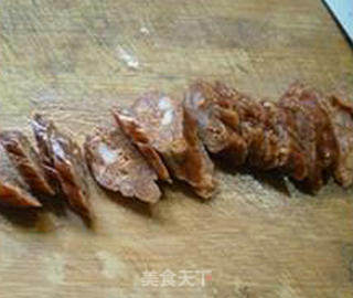 Stir-fried Goose Gizzards with Garlic Spicy Sausage recipe