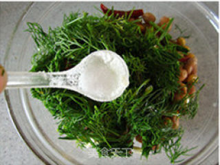Fennel Chopped Marinated Peanuts recipe
