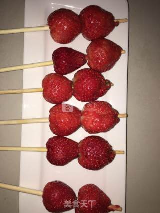 Strawberry Candied Fruit recipe