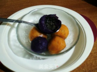 Two-color Glutinous Rice Balls recipe