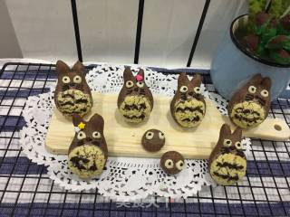 #aca Fourth Session Baking Contest# Making Pornographic Puffs with My Neighbor Totoro recipe