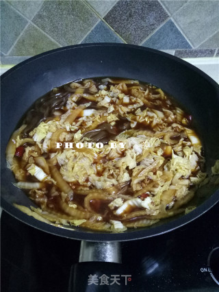 Stewed Cabbage Vermicelli recipe