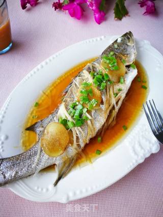 #trust之美# Steamed Sea Bass recipe