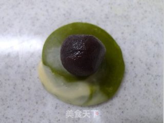 Matcha Red Bean Crisp recipe