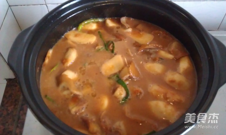 Braised Tripe with Pleurotus Eryngii recipe