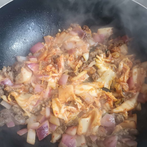 Korean Kimchi Tofu Soup recipe