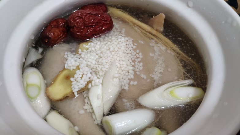 Ginseng Chicken Soup recipe
