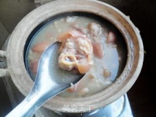 Stewed Pork Feet with Glutinous Rice Wine recipe