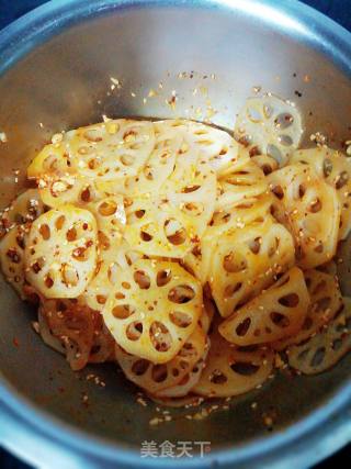 Spicy Lotus Root Slices recipe