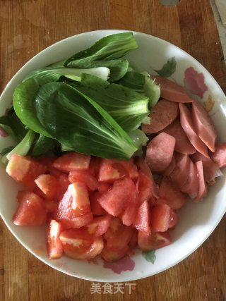 Tomato and Egg Noodles recipe