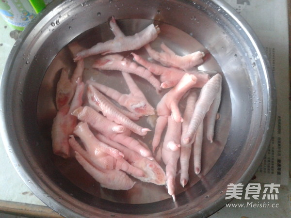 Marinated Chicken Feet recipe