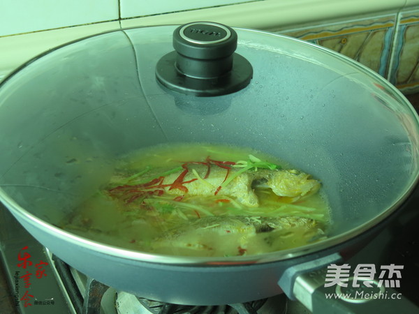 Puning Bean Sauce Boiled Small Yellow Croaker recipe