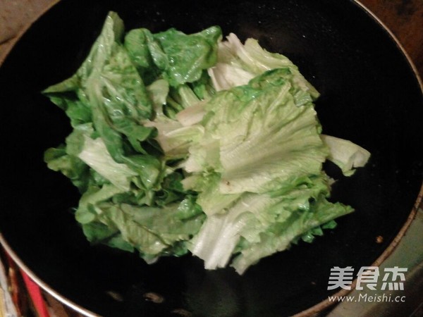 Stir-fried Lettuce recipe