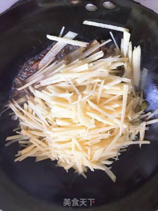 Potato Shredded Oil Gluten recipe