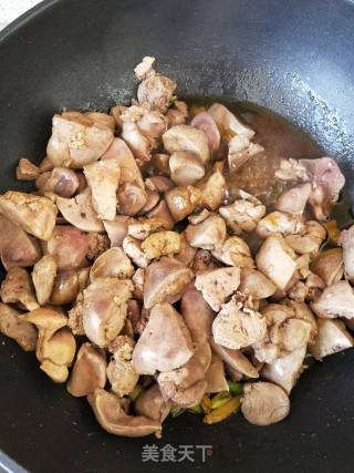 Stir-fried Green Pepper with Chicken Liver recipe