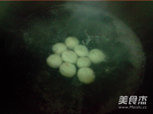 Boiled Egg Glutinous Rice Balls recipe