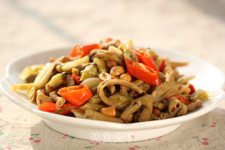 Double Pepper Sauteed Duck Intestines recipe