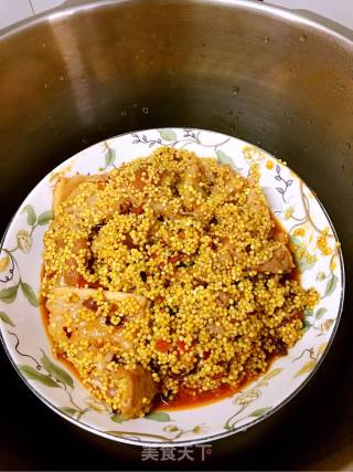 Steamed Pork with Glutinous Millet recipe