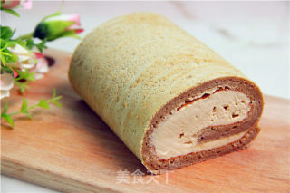 Coffee Cream Cake Roll recipe